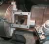 Turning round valve chest spigot
